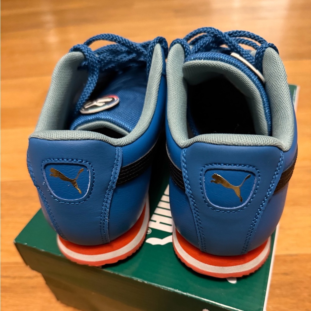 Puma Roma Blue and Black Sneakers - Picture 4 of 4